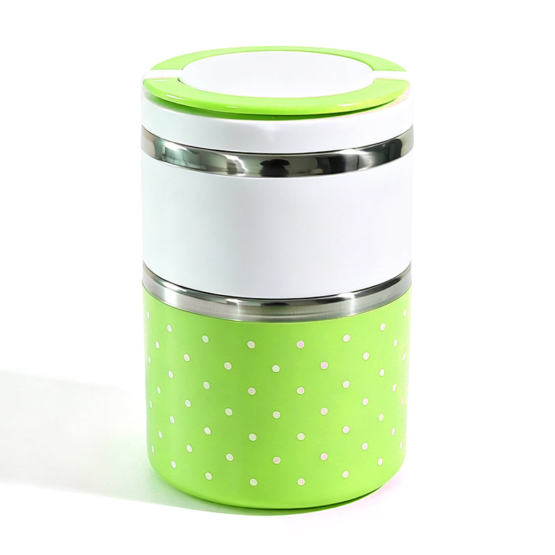 🍱 LIMITED-TIME 50% OFF! 🔥 Portable Insulated Stainless Steel Lunch Box – Leakproof, Layered, Easy Clean ✨