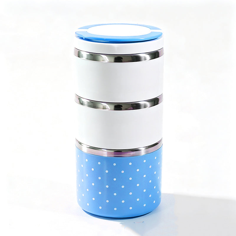 🍱 LIMITED-TIME 50% OFF! 🔥 Portable Insulated Stainless Steel Lunch Box – Leakproof, Layered, Easy Clean ✨