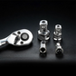 🔧 2026 Sale — Over 23,700 Sold! 🔩 CR-V Steel Ratchet Wrench Adapter Socket Converter Set