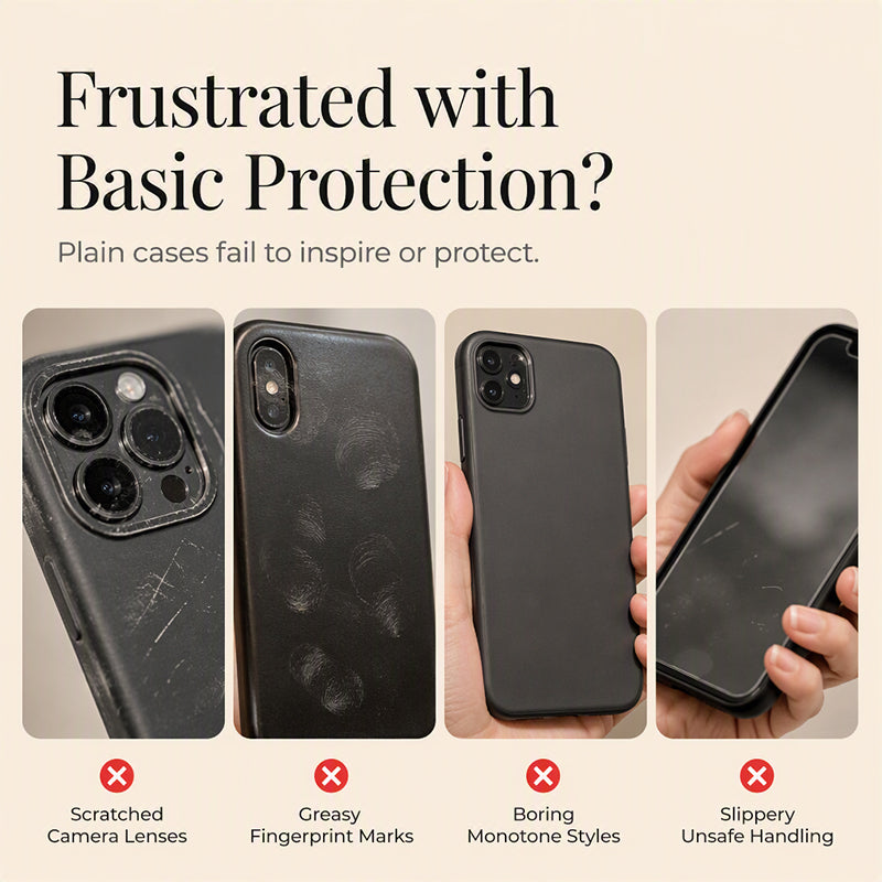 Stylish Color Block Soft Phone Case