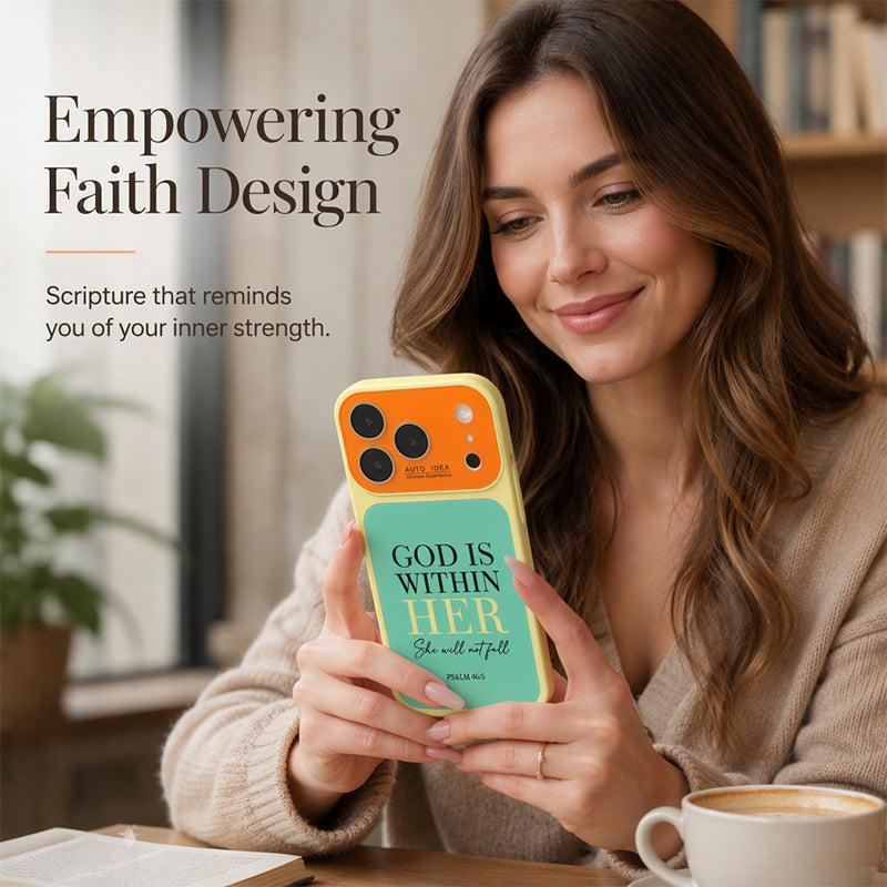Stylish Color Block Soft Phone Case