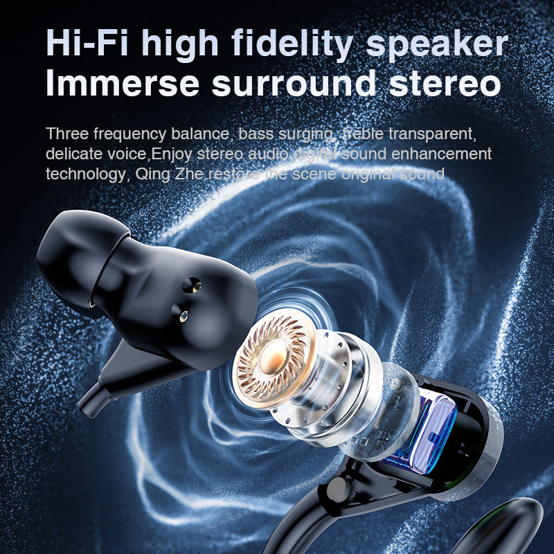 Ear-Hook AI Translation Bluetooth Earphones