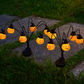 Solar Multi-Head Pumpkin Garden Light