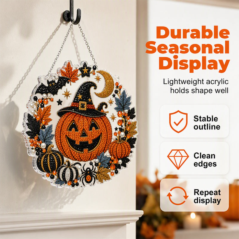 Halloween Diamond Art Hanging Ornament Kit