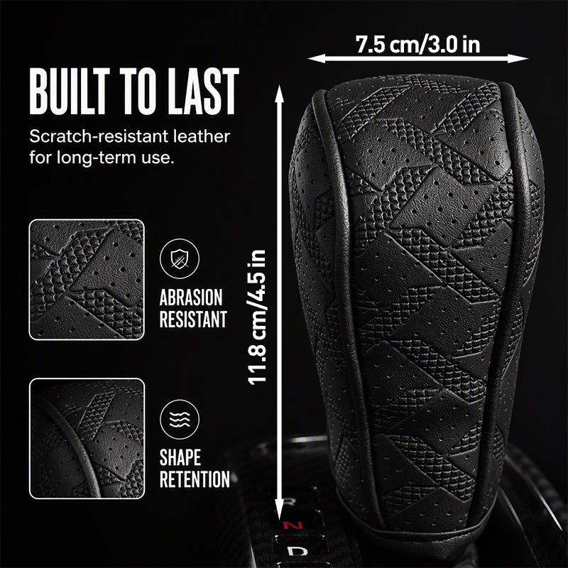 Breathable Universal Car Gear Shift Knob Cover