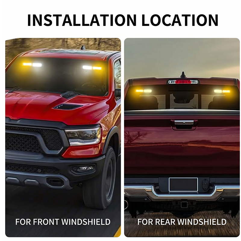 High-Visibility LED Strobe Light Bar