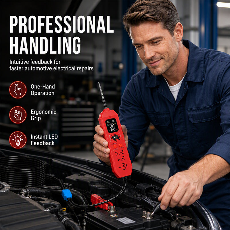 🔍 2026 Sale — Over 38,700 Sold! 🔧 Automotive Circuit Tester with Digital Display