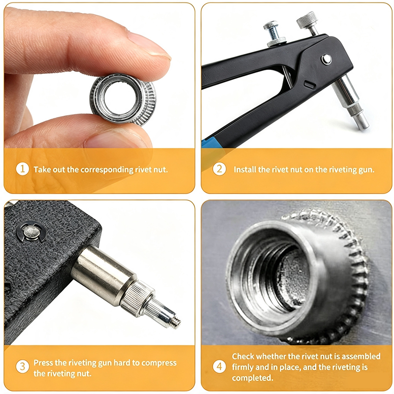 🔩 That stripped hole you've been ignoring? This rivet nut kit fixes it — no welding, no new parts. 💪
