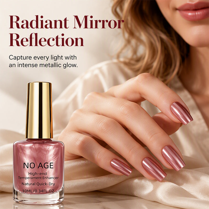 📢50% Off！💅Quick Dry Metallic Nail Polish