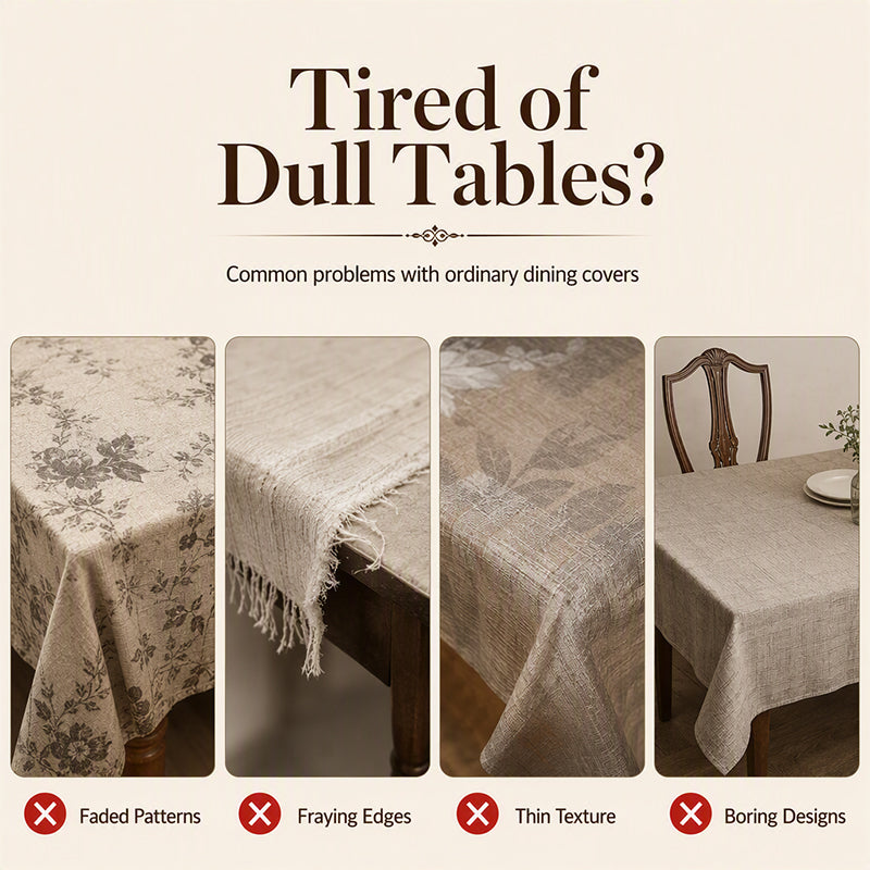 🎉 2026 Sale — Over 9,000 Sold! 🐓 Vintage Farmhouse Chicken Pattern Tablecloth – HD Prints Stay Bold, Scalloped Edges Add Charm! ✨