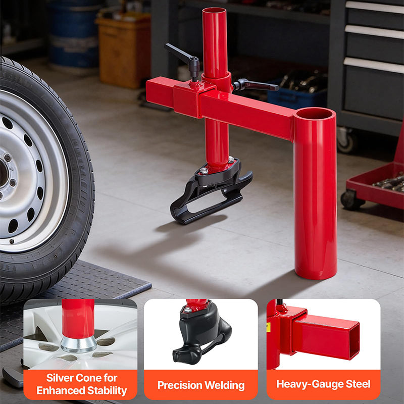⏳Time-Limited Special⏰Portable Tyre Bead Breaker – Heavy Duty Manual Tire Removal Tool for Cars