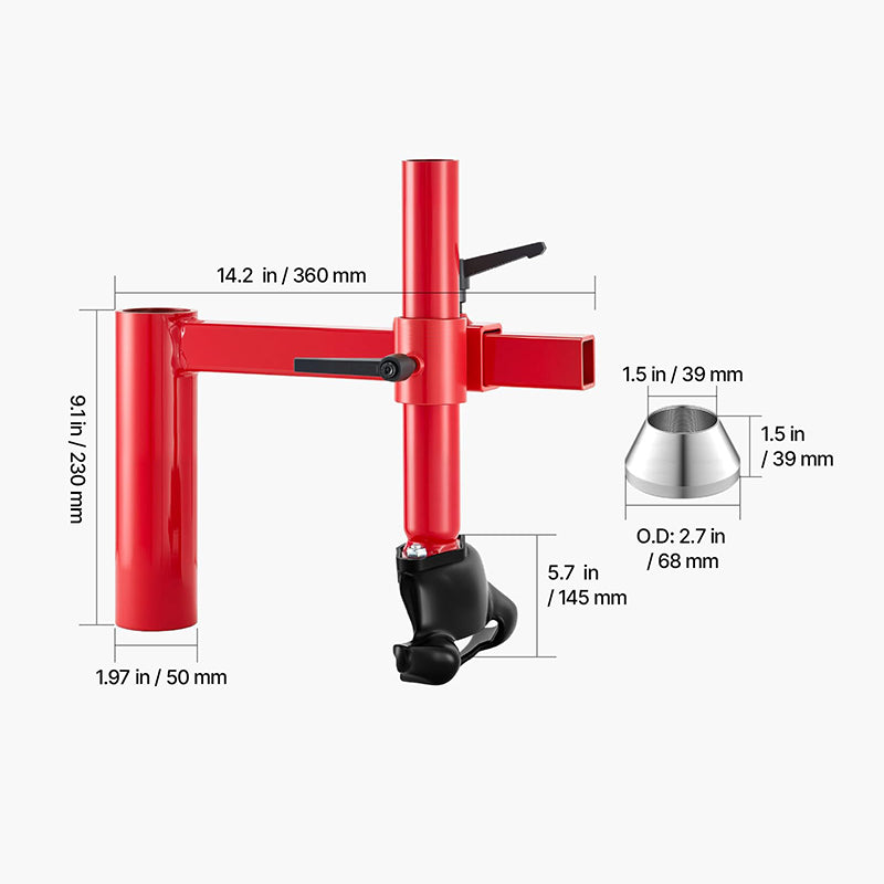 ⏳Time-Limited Special⏰Portable Tyre Bead Breaker – Heavy Duty Manual Tire Removal Tool for Cars