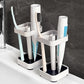 📢 LIMITED TIME 50% OFF ! ⏰ Dustproof Toothbrush Organizer – Covered Cup Storage, Easy Drain Base & Compact Design ✨