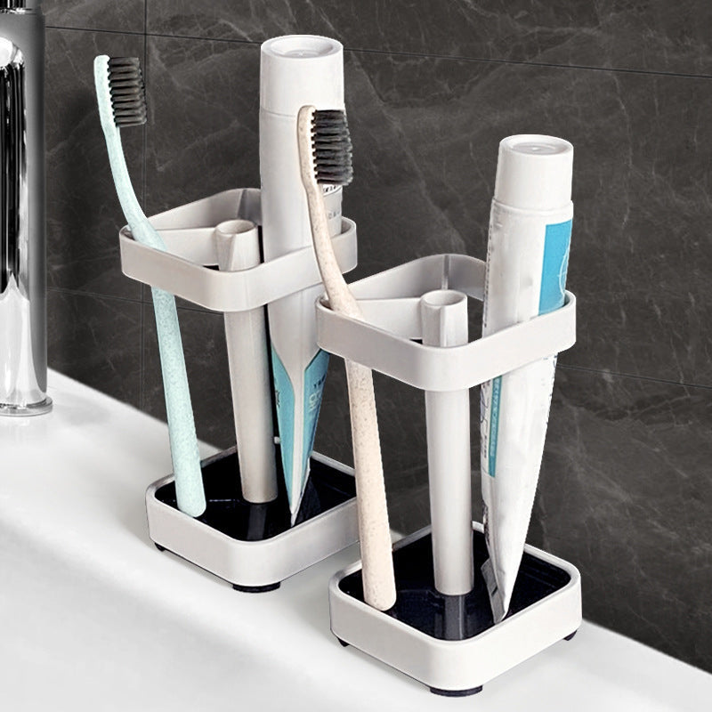📢 LIMITED TIME 50% OFF ! ⏰ Dustproof Toothbrush Organizer – Covered Cup Storage, Easy Drain Base & Compact Design ✨