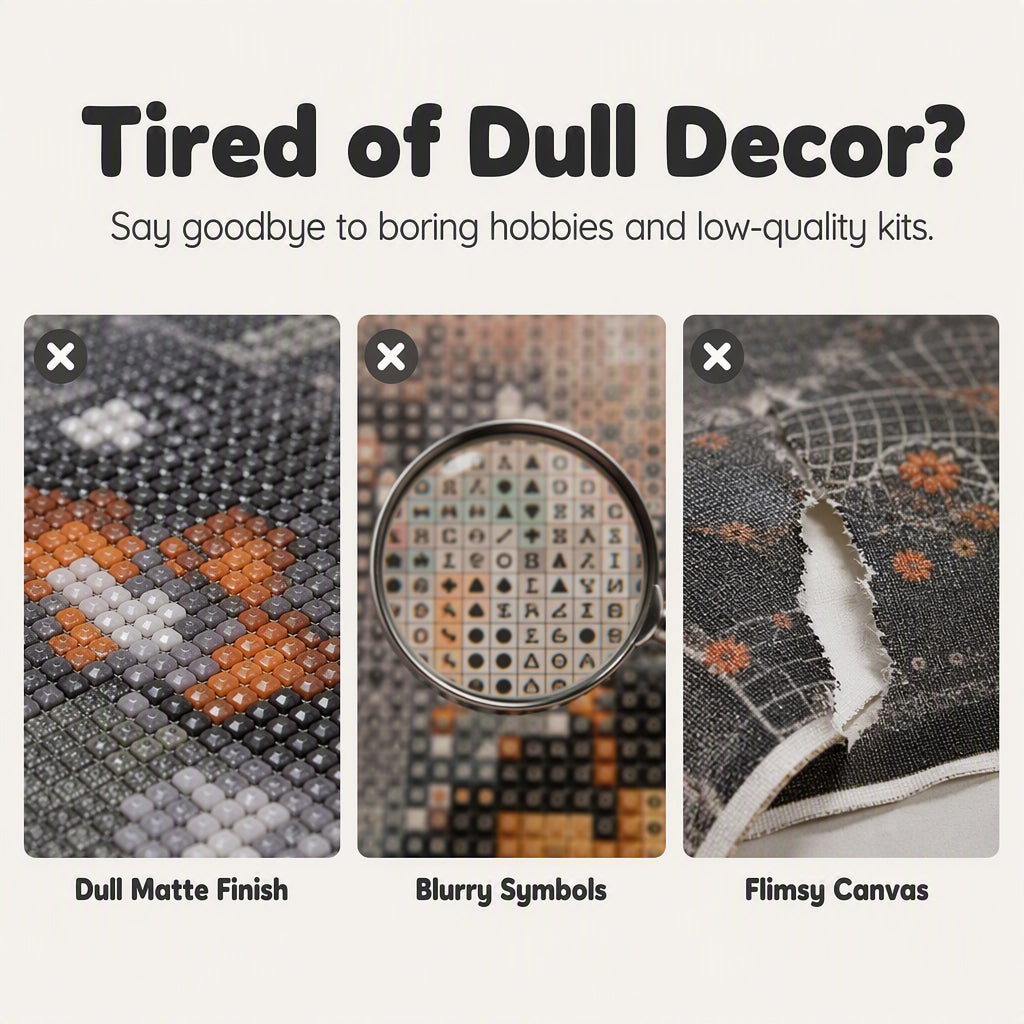 Halloween Cute Ghost DIY Diamond Art Kit