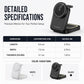 📢📢50% OFF !! ⏰3 in 1 Foldable Wireless Charging Station 15W Fast Charger Desktop Stand