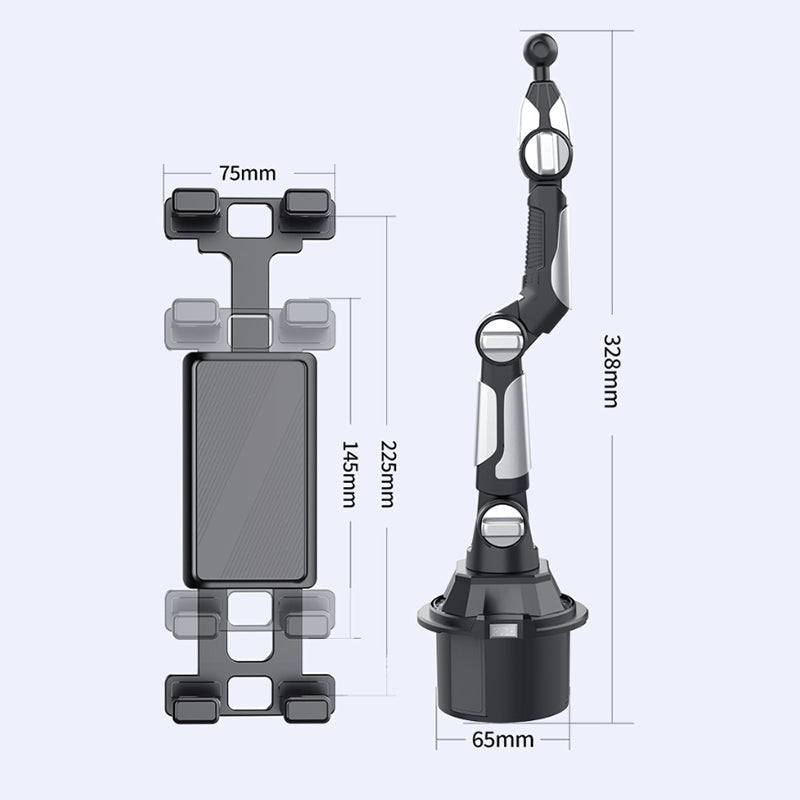 🎉 2026 Sale — Over 18,000 Sold! 🚗 Turn your cup holder into a tablet mount — no dashboard holes, no suction cups, no mess. Adjustable angle, fits most cars, keeps screens steady. 🛣️