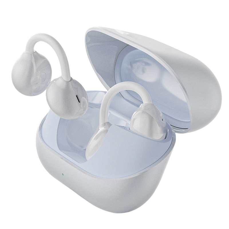 🎧 50% OFF NOW! 🎵 Open-Ear Clip-On Earbuds – Secure C-Bridge Fit, 13mm Titanium Driver & Bluetooth 6.0 – Perfect for Workouts & Commutes 💪