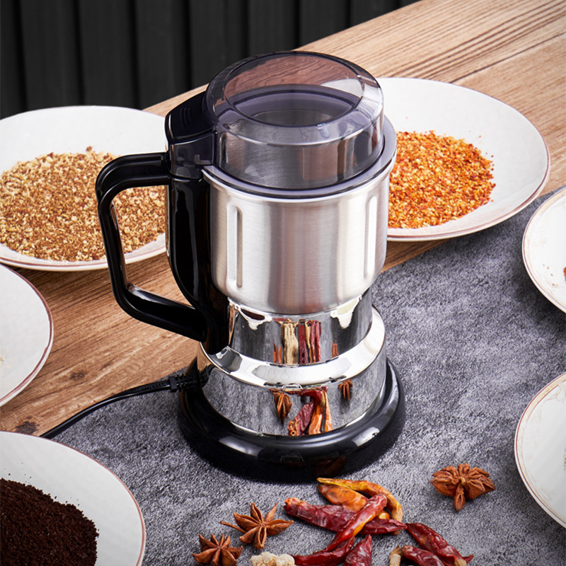 ⏳Limited-time 50% off💥Electric Grinder — Stainless Steel, Coffee Beans, Spices, Nuts & Herbs