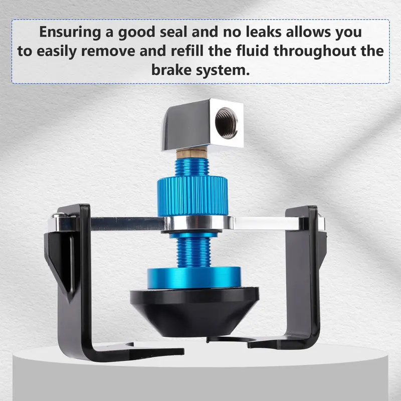 ⏳Time-Limited Special⏰Universal Brake Cylinder Adapter – Robust metal, leak-proof & easy to install – Perfect for brake bleeding & maintenance 🛠️