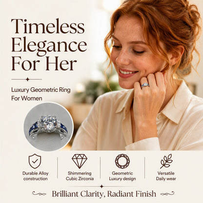 💍 2026 Sale — Over 38,300 Sold!✨ Elegant Cubic Zirconia Cocktail Ring