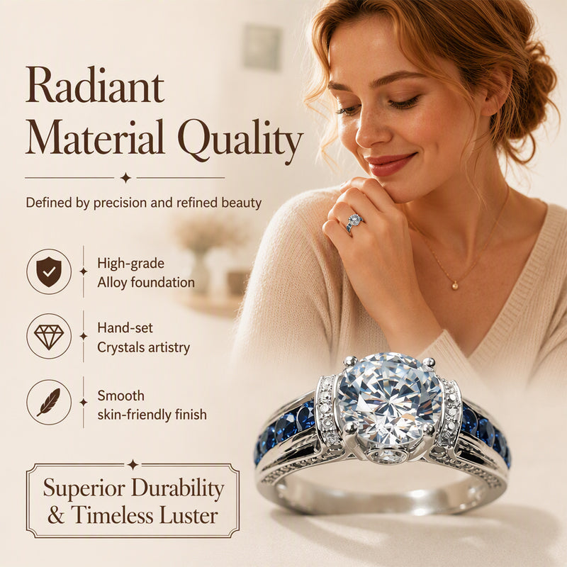 💍 2026 Sale — Over 38,300 Sold!✨ Elegant Cubic Zirconia Cocktail Ring