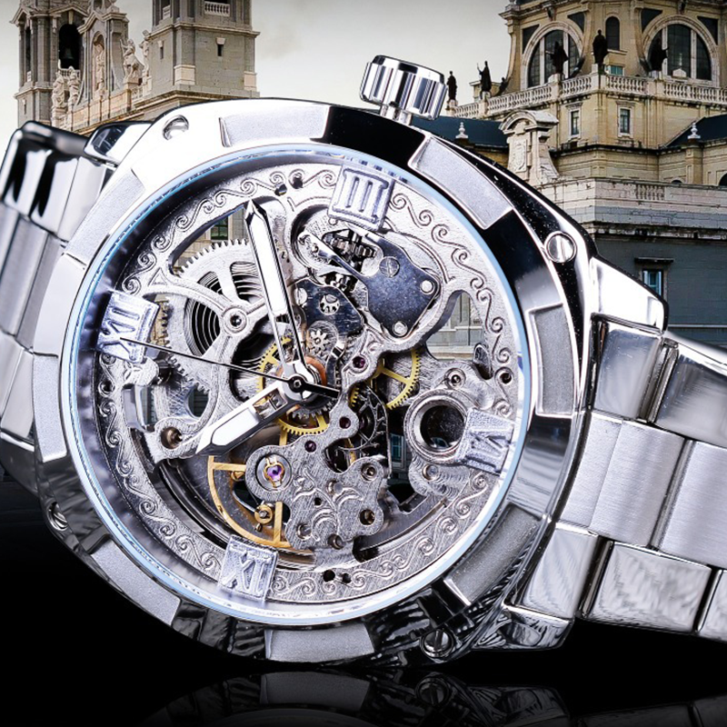 📢📢50% OFF !! ⏰Skeleton Automatic Watch for Men