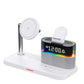 Magnetic Wireless Charging Station with Clock and RGB Light
