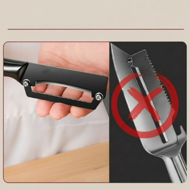 🎉 2026 Sale — Over 21,000 Sold! 🥔 Multi-Functional Vegetable Peeler – One Stroke, Zero Waste – Sharp Enough for Pumpkin, Gentle Enough for Tomatoes ✨