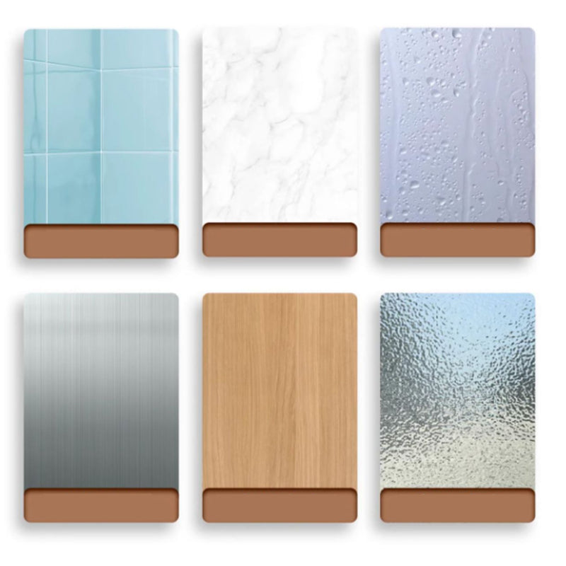 No-Drill Bathroom Corner Shower Shelf