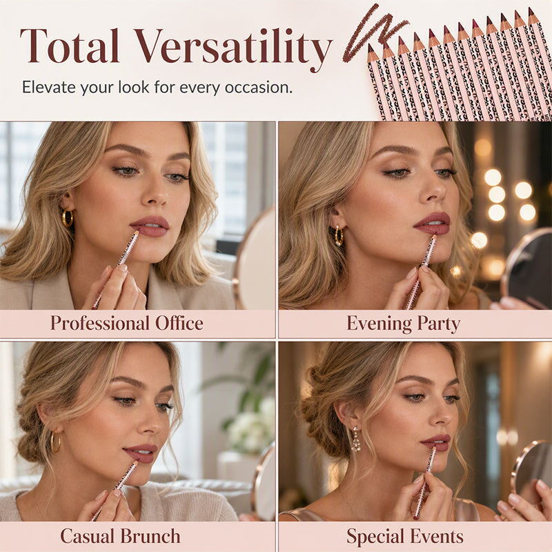 💄 LIMITED-TIME 50% OFF! 💥 12-Color Matte Lip Liner Set – Smudge-Proof, Long-Wearing & Multi-Shade – Precise Contouring for Every Look ✨