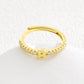 📢📢50% OFF & In stock ⏰Minimalist Adjustable Initial Ring for Women