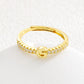 📢📢50% OFF & In stock ⏰Minimalist Adjustable Initial Ring for Women
