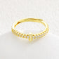 📢📢50% OFF & In stock ⏰Minimalist Adjustable Initial Ring for Women
