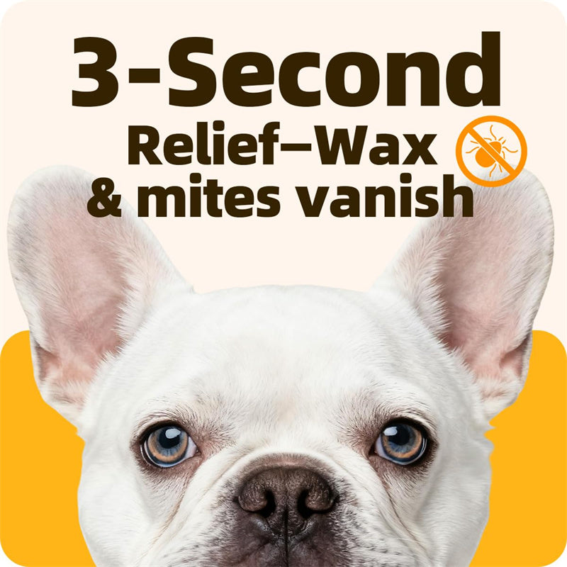 ⏳ LIMITED TIME 50% OFF! ⏰ Gentle Pet Ear Drops for Itch Relief & Cleaning – Natural Extracts, Effective Earwax Removal & Soothing Formula 🐶🐱👂✨