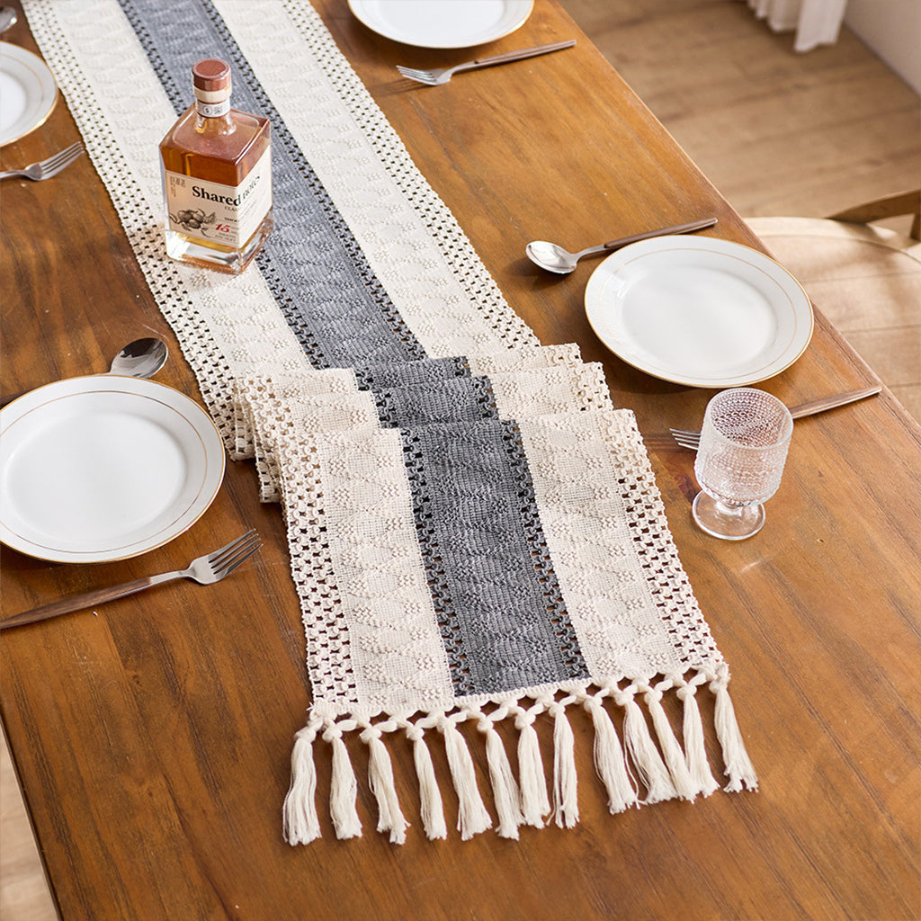 📢📢50% OFF & In Stock⏰Elegant Fringe Table Runner