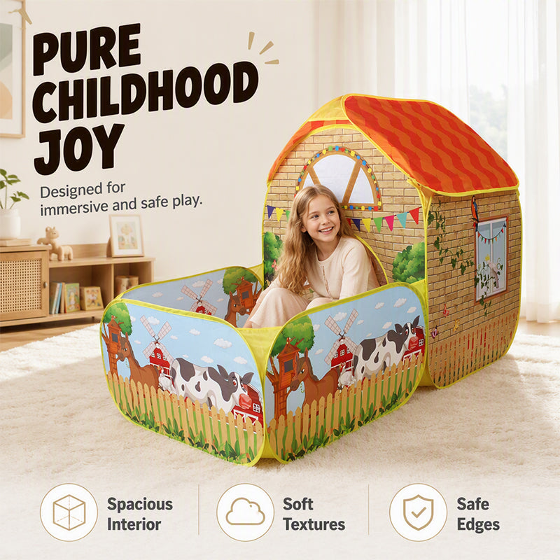 🎉 2026 Sale — Over 14,000 Sold! 🏰 Every kid needs a corner that's all theirs — this playhouse tent sets up in minutes, fits anywhere, and sparks hours of imaginative play. Machine washable, easy to store. ✨