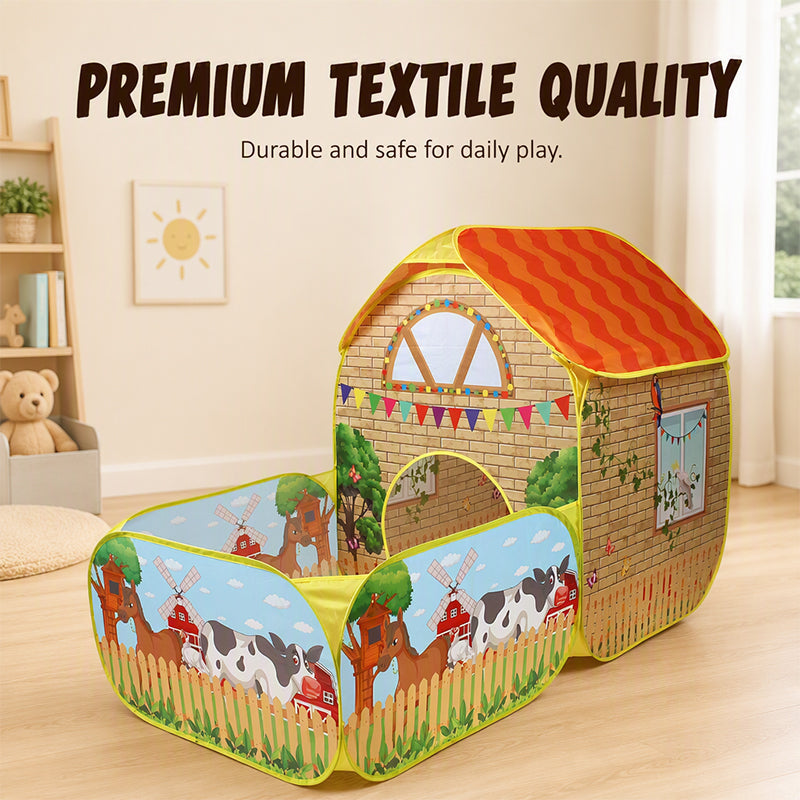 🎉 2026 Sale — Over 14,000 Sold! 🏰 Every kid needs a corner that's all theirs — this playhouse tent sets up in minutes, fits anywhere, and sparks hours of imaginative play. Machine washable, easy to store. ✨