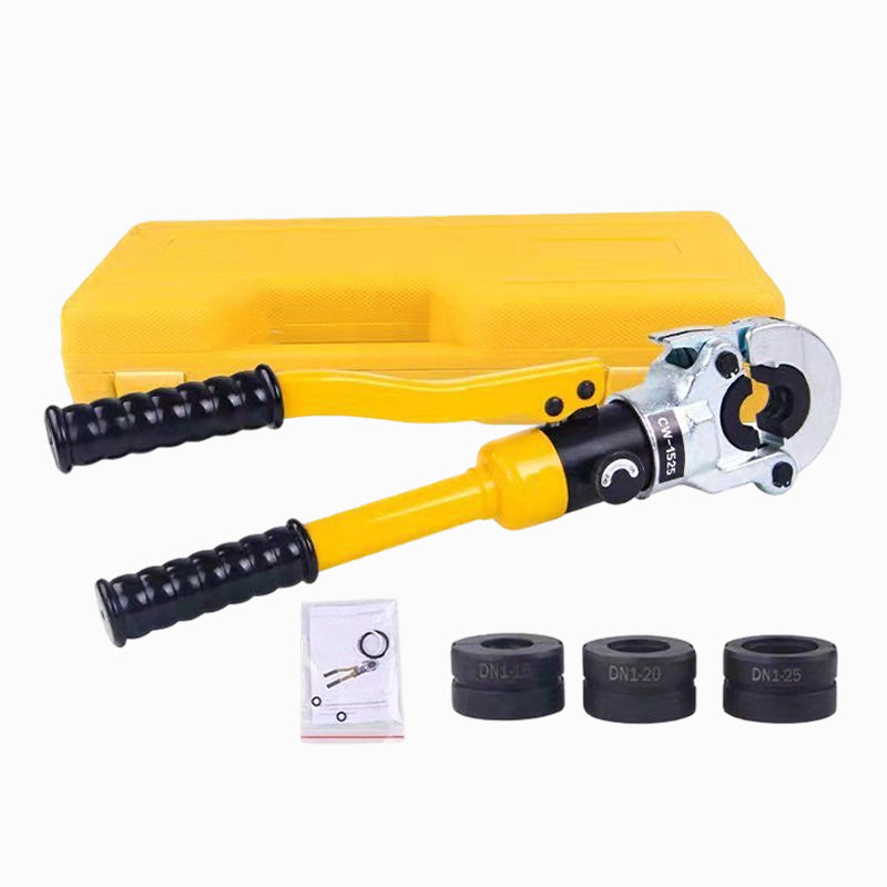 🔧 50% OFF NOW! 💪 10-Ton Hydraulic Crimping Tool – Leak-Free Fittings, Dual Pipe Compatibility & Interchangeable Dies 🛠️