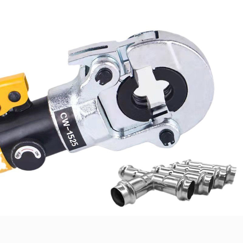 🔧 50% OFF NOW! 💪 10-Ton Hydraulic Crimping Tool – Leak-Free Fittings, Dual Pipe Compatibility & Interchangeable Dies 🛠️