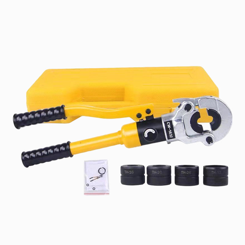 🔧 50% OFF NOW! 💪 10-Ton Hydraulic Crimping Tool – Leak-Free Fittings, Dual Pipe Compatibility & Interchangeable Dies 🛠️