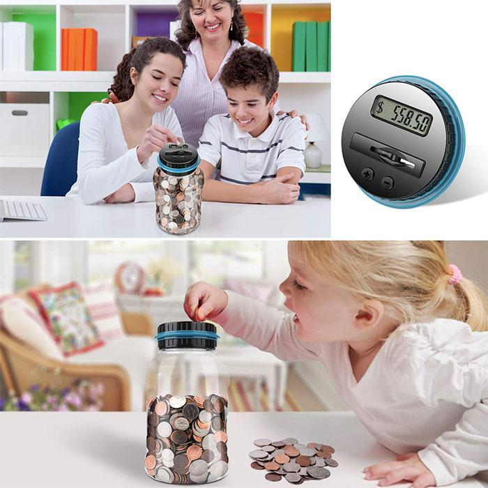 ⏳Time-Limited Special⏰Digital Money Box with Auto Coin Counting – Tracks Savings, Sets Targets & Makes Saving Fun for Kids & Adults. Over 9,584 Smart Savers! 🎉