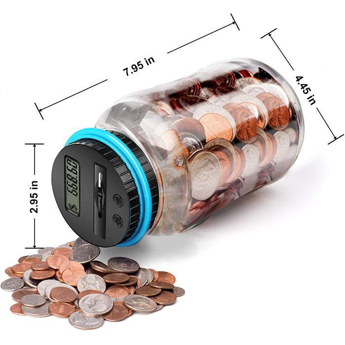 ⏳Time-Limited Special⏰Digital Money Box with Auto Coin Counting – Tracks Savings, Sets Targets & Makes Saving Fun for Kids & Adults. Over 9,584 Smart Savers! 🎉