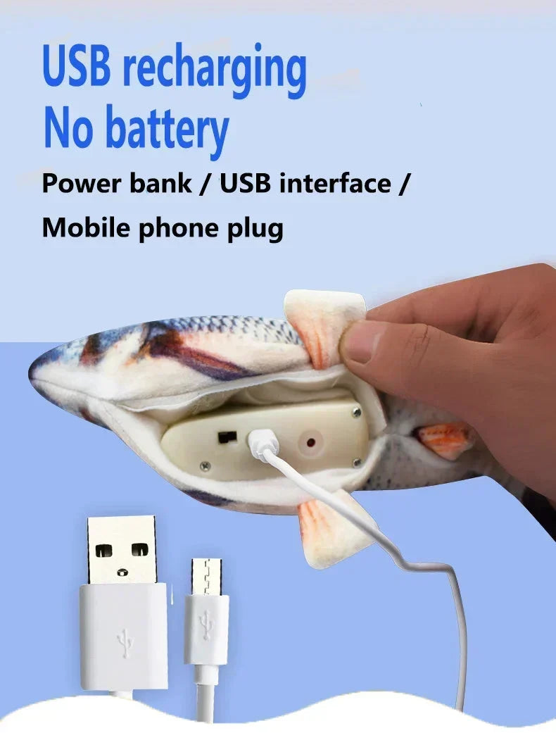 🐟 LIMITED‑TIME 50% OFF! ✨ Baby Fish Toy for Kids – Autonomous‑moving, USB‑Rechargeable, Interactive‑Sensing 🧸