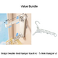 📢📢50% OFF & In Stock⏰🏠 Foldable Telescopic Suction-Cup Hanger Rack – No-Drill Retractable Clothes Drying Pole