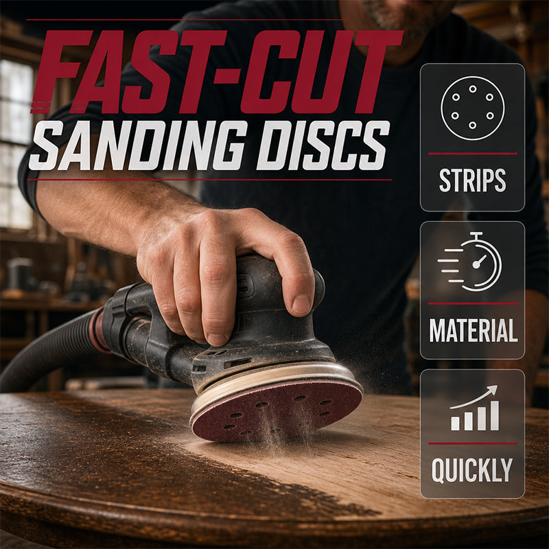 🎁2026 New Arrivals 50% OFF💥Aluminum Oxide Round Sanding Discs