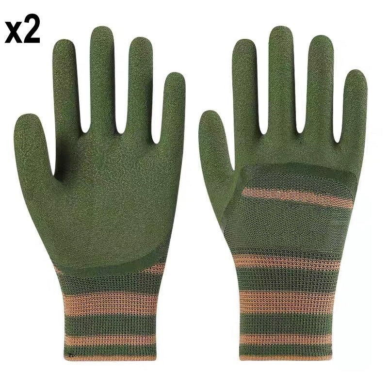 ⏰LIMITED-TIME 50% OFF! 🧤💪 Tired of gloves that slip, tear, or make your hands sweat? These rubber-coated work gloves grip tight, breathe easy, and outlast the job — every time. 🛠️
