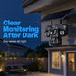 ☀️ Solar Triple-Lens Security Camera – Clear Day/Night Monitoring, Outdoor Home Surveillance for Yard, Driveway & Garage 🏠