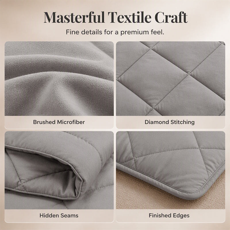 ⏳Time-Limited Special⏰3-Piece Quilted Comforter Set with Shams