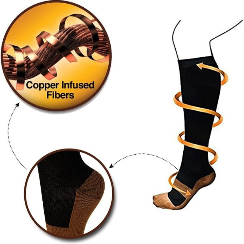 📢📢50% OFF !! ⏰Unisex Graduated Compression Socks